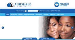 Desktop Screenshot of precisioneyecarenc.com